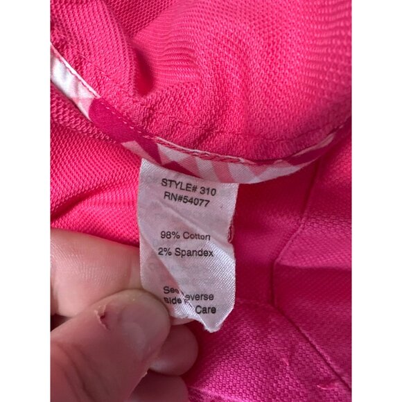 CAbi 310 Power Pink Peplum Cotton Women Single Button 3/4 Sleeve Blazer Size 4 - Picture 9 of 12